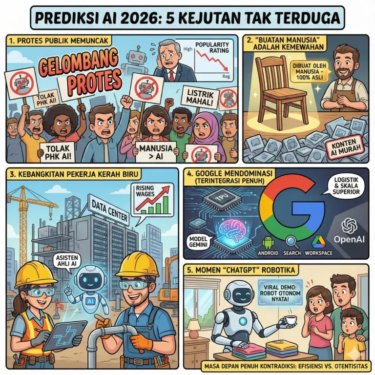 Bukan Sekadar Canggih: 5 Prediksi AI Mengejutkan untuk 2026