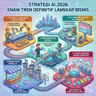 Enam Tren Kecerdasan Buatan (AI) yang Akan Mendefinisikan Lanskap Bisnis 2026