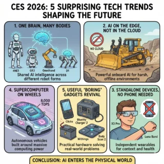 Lima Tren Mengejutkan dari CES 2026 yang Akan Mengubah Masa Depan Teknologi (Hari 2)