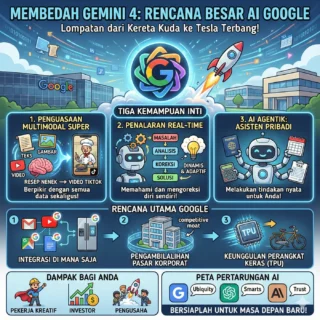 Rencana Besar AI Google 2026: Bagaimana Gemini 4 Bakal Mengubah Segalanya