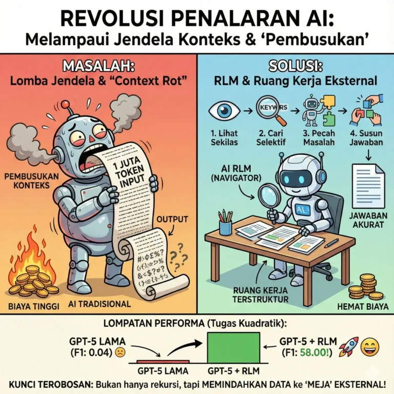 Lupakan Jendela Konteks: Metode Penalaran AI Revolusioner Ini Mengubah Segalanya