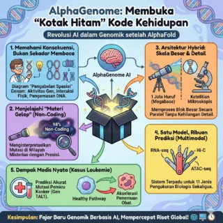 Setelah AlphaFold, AlphaGenome Kini Membuka “Kotak Hitam” Kode Kehidupan Kita