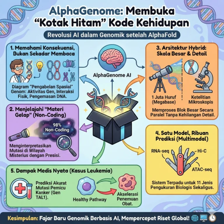 Setelah AlphaFold, AlphaGenome Kini Membuka “Kotak Hitam” Kode Kehidupan Kita