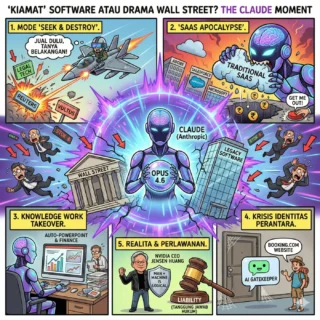 ‘Kiamat’ Software atau Sekadar Drama Wall Street? 5 Hal Mengejutkan dari ‘Claude Moment’ yang Mengguncang Dunia