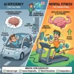 Menjadi ‘Bugar secara Mental’: Panduan Membedakan Efisiensi AI dan Pertumbuhan Intelektual