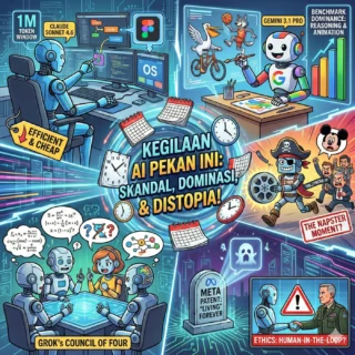 Minggu Gila AI: 5 Model Baru, Drama Hollywood, hingga AI yang Bisa ‘Hidup’ Selamanya