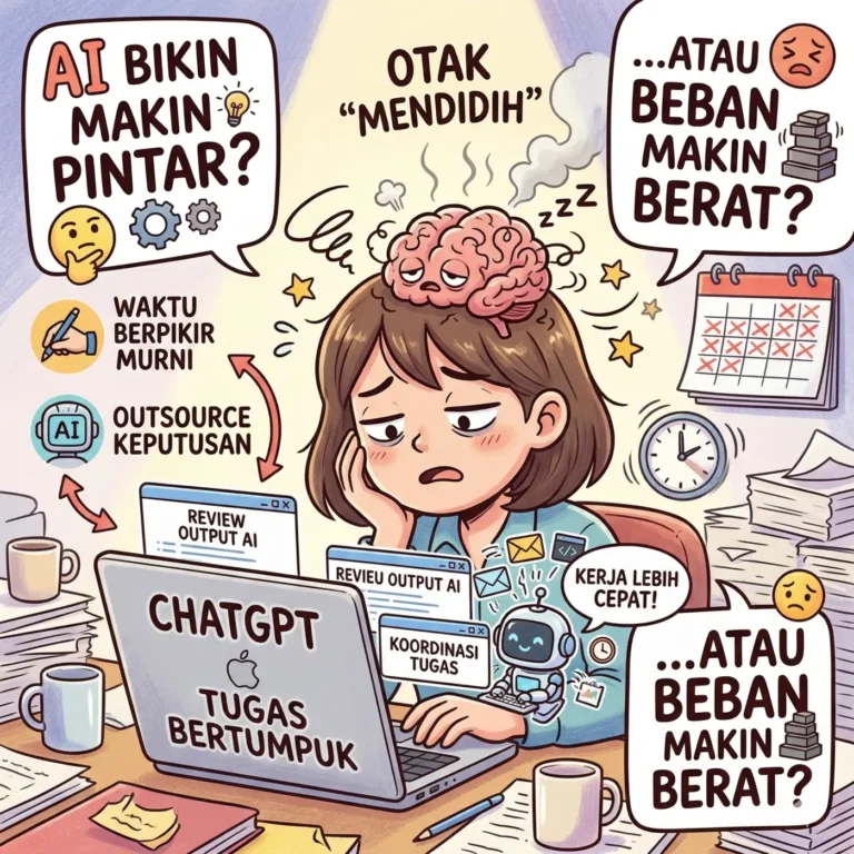 Apakah AI Bikin Kita Makin Pintar, atau Malah Bikin Otak ‘Mendidih’?