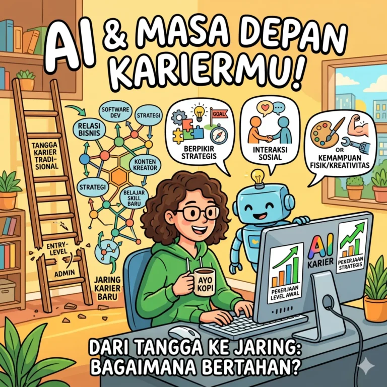Jenjang Karier Udah Kuno Kenapa AI Bikin Aturan Main Dunia Kerja Berubah Total