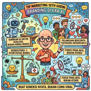 Stop Promosi Murahan! Ini Cara Seth Godin Bangun Brand Sukses di Era AI