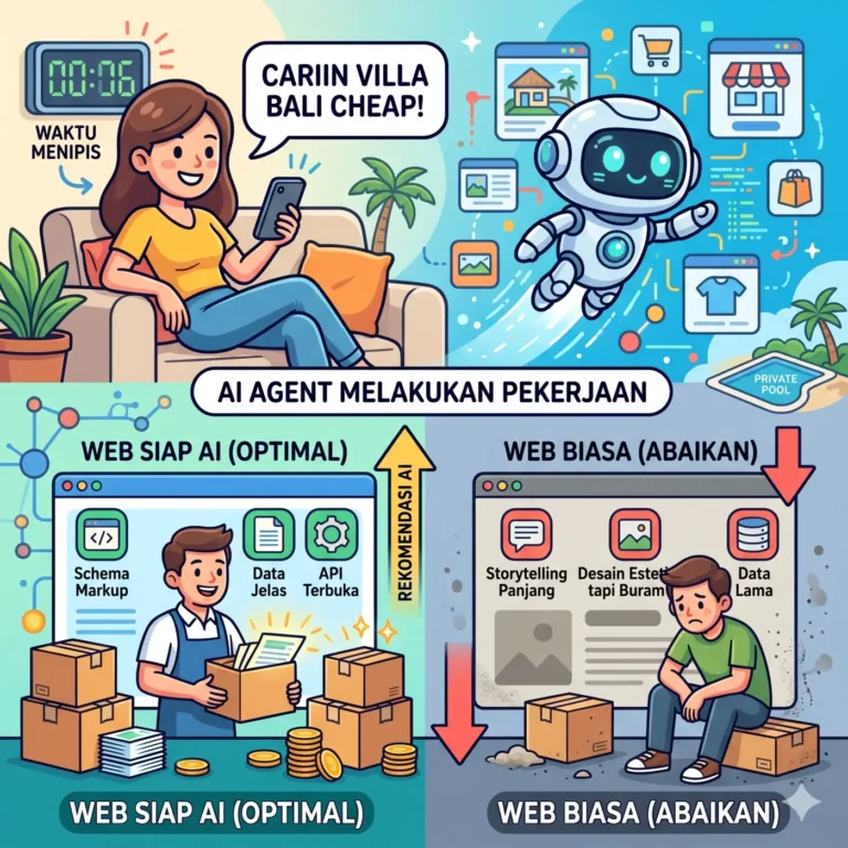 Website Cantik Aja Nggak Cukup, Ini Rahasia Biar Bisnismu “Dipilih” Sama AI!