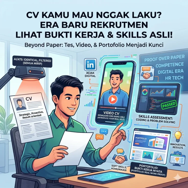 AI Bikin CV Semua Mirip: Sekarang Perusahaan Lihat “Kamu yang Asli” Lewat Ini