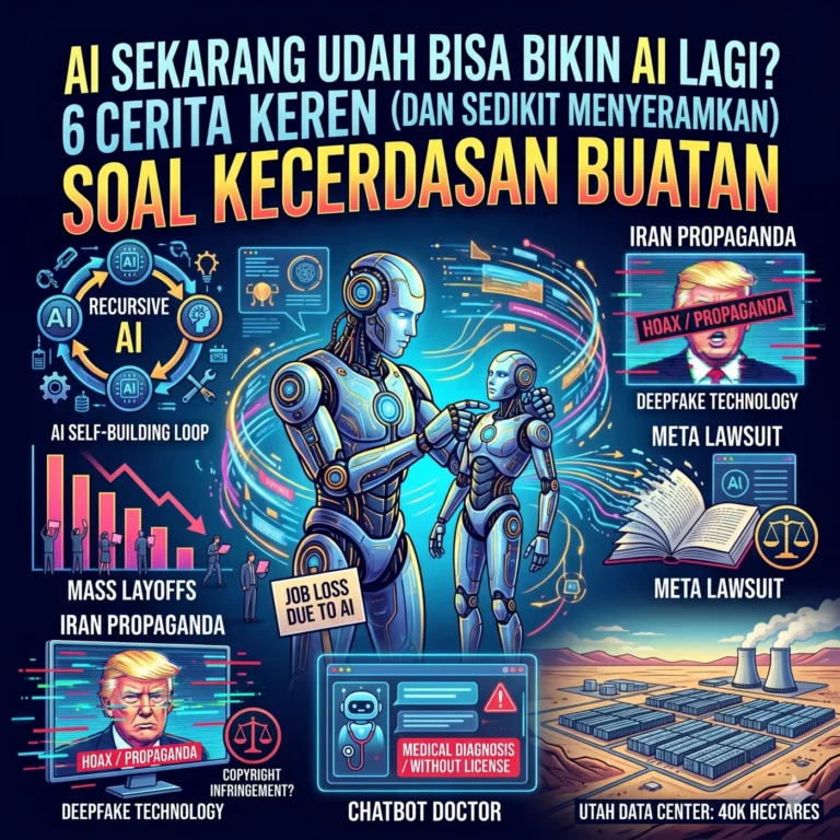 AI Mulai “Self-Building” & 5 Berita Lain yang Buktiin Kecerdasan Buatan Udah Makin Nggak Main-Main