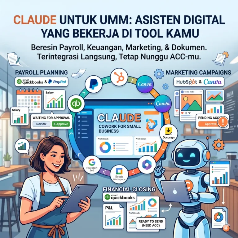 Claude for Small Business: Asisten Digital Buat Pemilik Usaha yang Kebanyakan Kerjaan