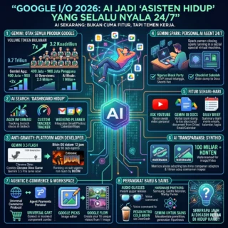 Google I/O 2026: AI Jadi ‘Asisten Hidup’ yang Selalu Nyala 24/7