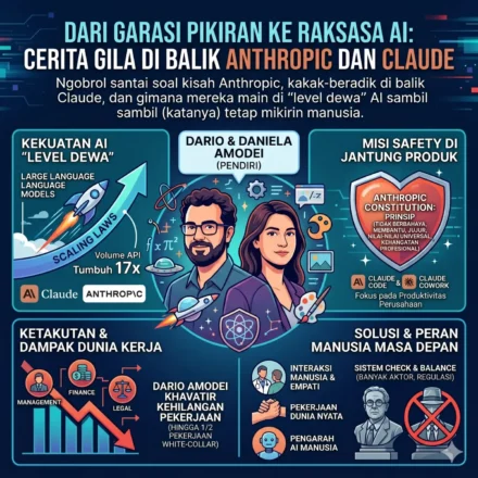 Dari Garasi Pikiran ke Raksasa AI: Cerita Gila di Balik Anthropic dan Claude