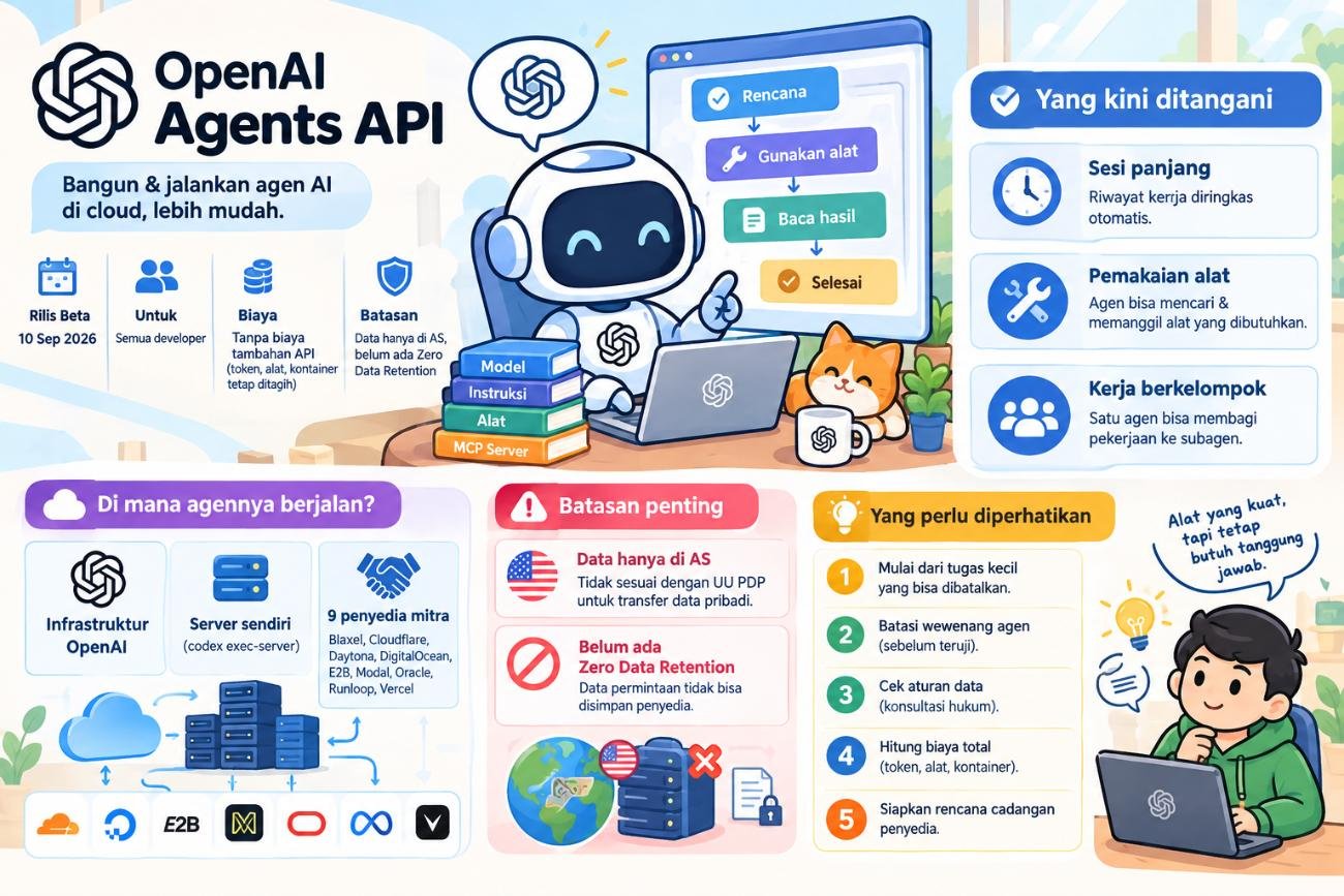 OpenAI Buka Agents API: Mesin di Balik Codex Kini Bisa Dipakai Semua Developer