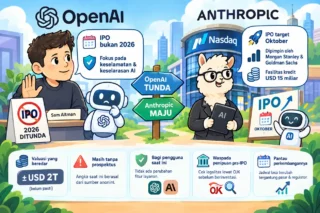 OpenAI Tunda IPO sampai Lewat 2026, Anthropic Dikabarkan Pilih Nasdaq untuk Oktober