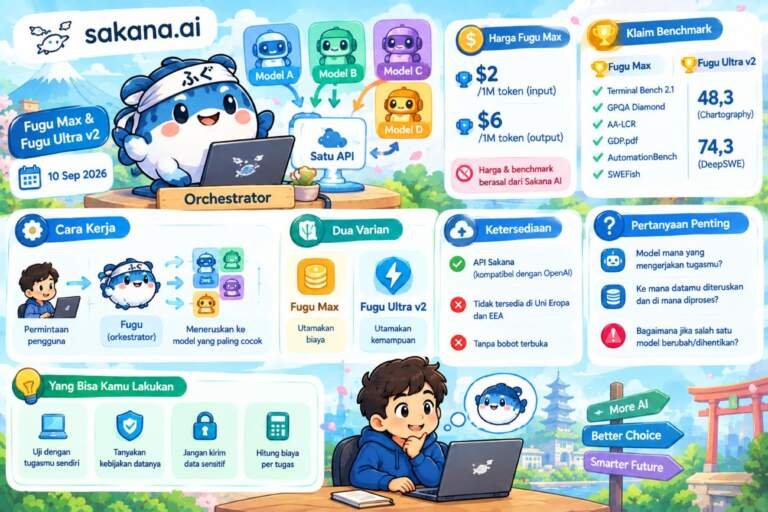 Sakana AI Rilis Fugu Max: Bukan Model Baru, tapi Pemilih Model yang Paling Hemat