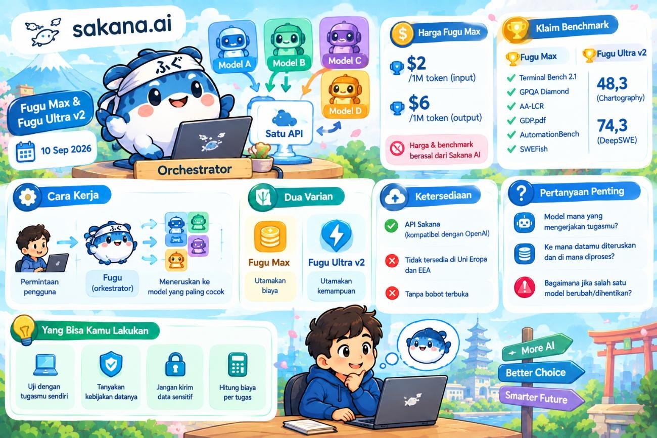 Sakana AI Rilis Fugu Max: Bukan Model Baru, tapi Pemilih Model yang Paling Hemat