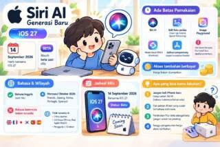 Siri AI Hadir di iOS 27, tapi Ada Batas Harian dan Belum Bisa Berbahasa Indonesia