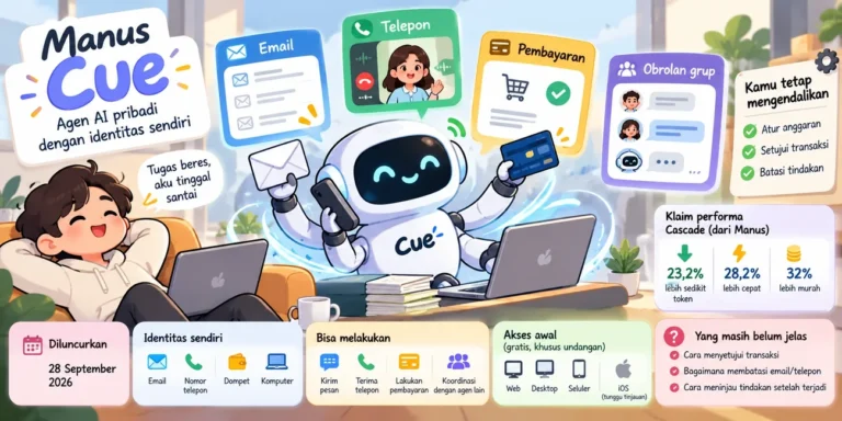 Manus Cue: Agen AI Pribadi dengan Nomor Telepon, Email, dan Dompet Sendiri