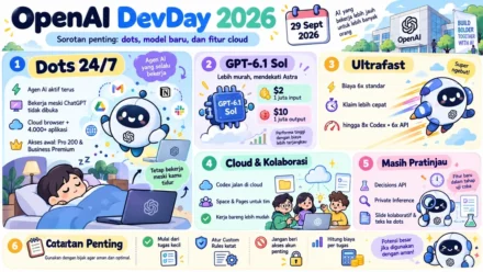 OpenAI DevDay 2026: Agen Dots yang Bekerja Terus, GPT-6.1 Sol, dan Tier Ultrafast